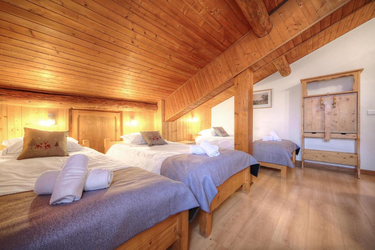 Chalet-Hotel De L'Etape Les Contamines-Montjoie Bagian luar foto